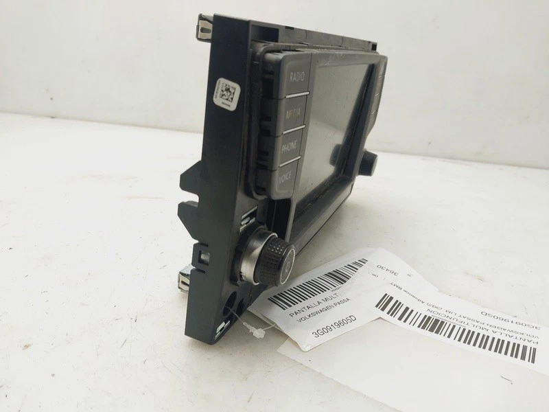 3G0919605D bildschirm für VOLKSWAGEN PASSAT BERLINA (3G2) 2014 8994504 - Bild 4 von 4