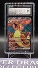 Pokemon Charizard ex 183/165 Full Art Holo Rare Scarlet & Violet 151 CGC 9 NM