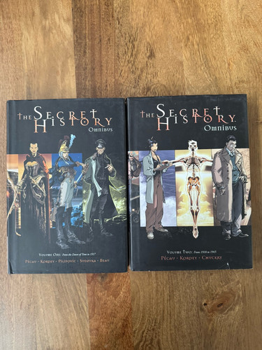 The Secret History Graphic Novel Omnibus Hard Cover Volumes 1-2