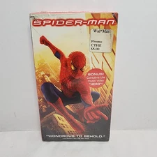 Vtg 2002 Spider-Man VHS Movie, Tobey Maguire - FACTORY SEALED BRAND NEW!
