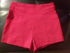 Shein Bermuda-style Shorts, Red , Women's Size M (6). — photo 1