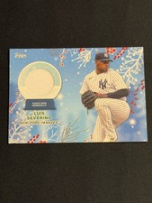 2023 Topps Holiday Mega Luis Severino Jersey Relic Insert #RC-LS