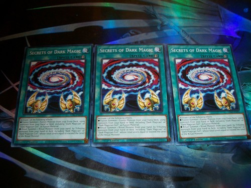 3x Secrets of Dark Magic 1st Edition Common LDS3-EN096 Yu-Gi-Oh!