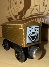 TROUBLESOME BRAKEVAN THOMAS FRIENDS TRAIN WOODEN RAILWAY 1992 FIRST EDITION