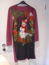 süsses leichtes nachtshirt gr.S,weich,magenta/bunt,von little rose by QVC,neu