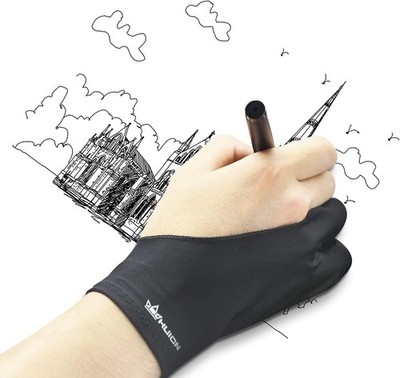 HUION Künstler-Zeichenhandschuh für Zeichentablett, Papier-Skizzieren, K