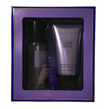 Victoria's Secret Women's 2 Piece Gift Set Love Spell Lotion  Mist 2.5 fl oz