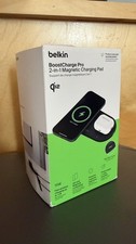 Belkin BoostCharge Pro 2-in-1 Magnetic Wireless Charging Pad with Qi2 15W - OPEN