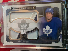 2013-14 The Cup Foundations Quad Patch /10 ERIC LINDROS