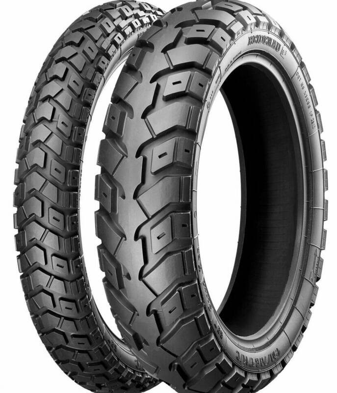 Pneu Heidenau K60 Scout 130/80-17 M/C 65T TL M+S arrière pour moto - 2