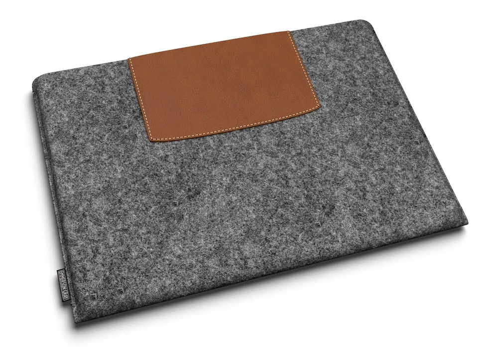 Felt sleeve for HP Elite Dragonfly 13", 6 felt colours UK MADE PERFECT FIT - Imagem 3 de 4