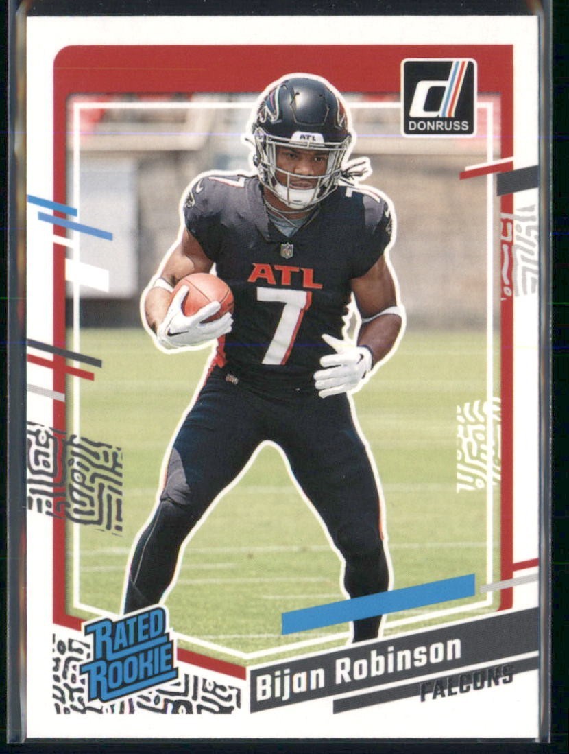 2023 Donruss - Rated Rookie Bijan Robinson #305 RC