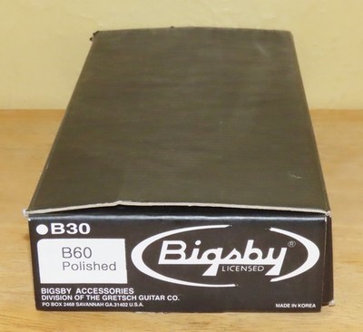 Bigsby Designed B60 Polished Aluminum Tremolo Tailpiece