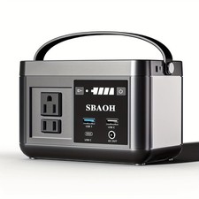 Portable Power Station P86,88.8Wh Solar Generator for Travel and Camping