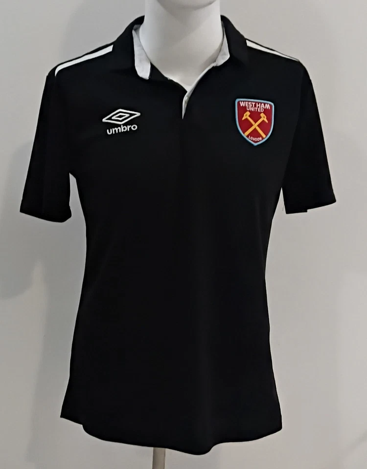 West Ham United Team Supporters Umbro Polo Shirt & 'IRONS' Scarf BNWOT - image 2 of 4