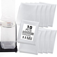 Dust collector bags 70 Gallon 10pcs single sided 5 mils 31x40 width x length fo