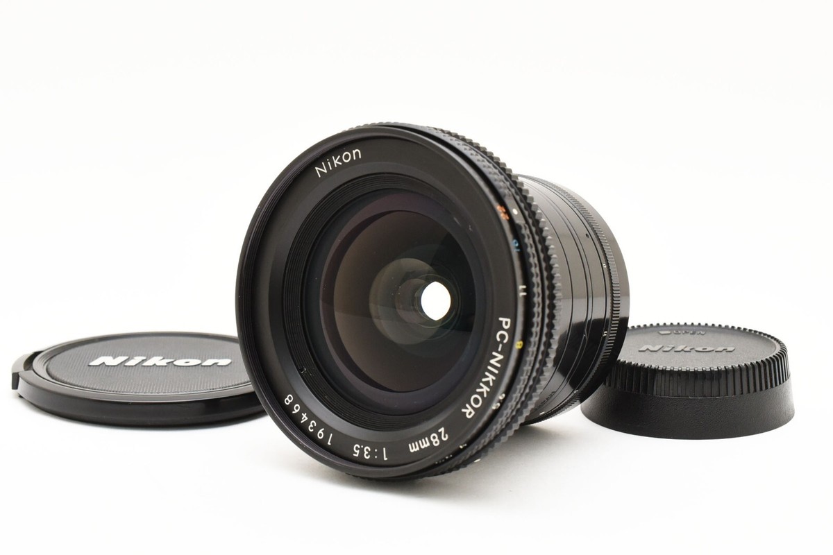 NEAR MINT* Nikon PC Nikkor 28mm f/3.5 Wide Angle Shift Lens F
