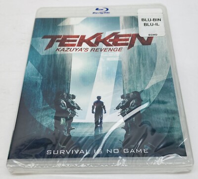 Tekken : Kazuya's Revenge (Blu Ray, 2014) Factory Sealed