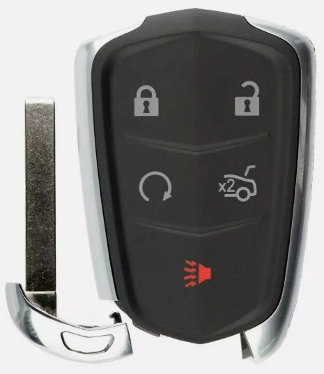 2 para Select Cadillac ATS CTS CT6 XTS 5 botones Smart Prox mando a distancia llavero HYQ2EB Foto 4 de 4