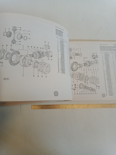 catalogo parti di ricambio originale trattore Lamborghini 1988 R 573 574 574-60 - Foto 11 di 17