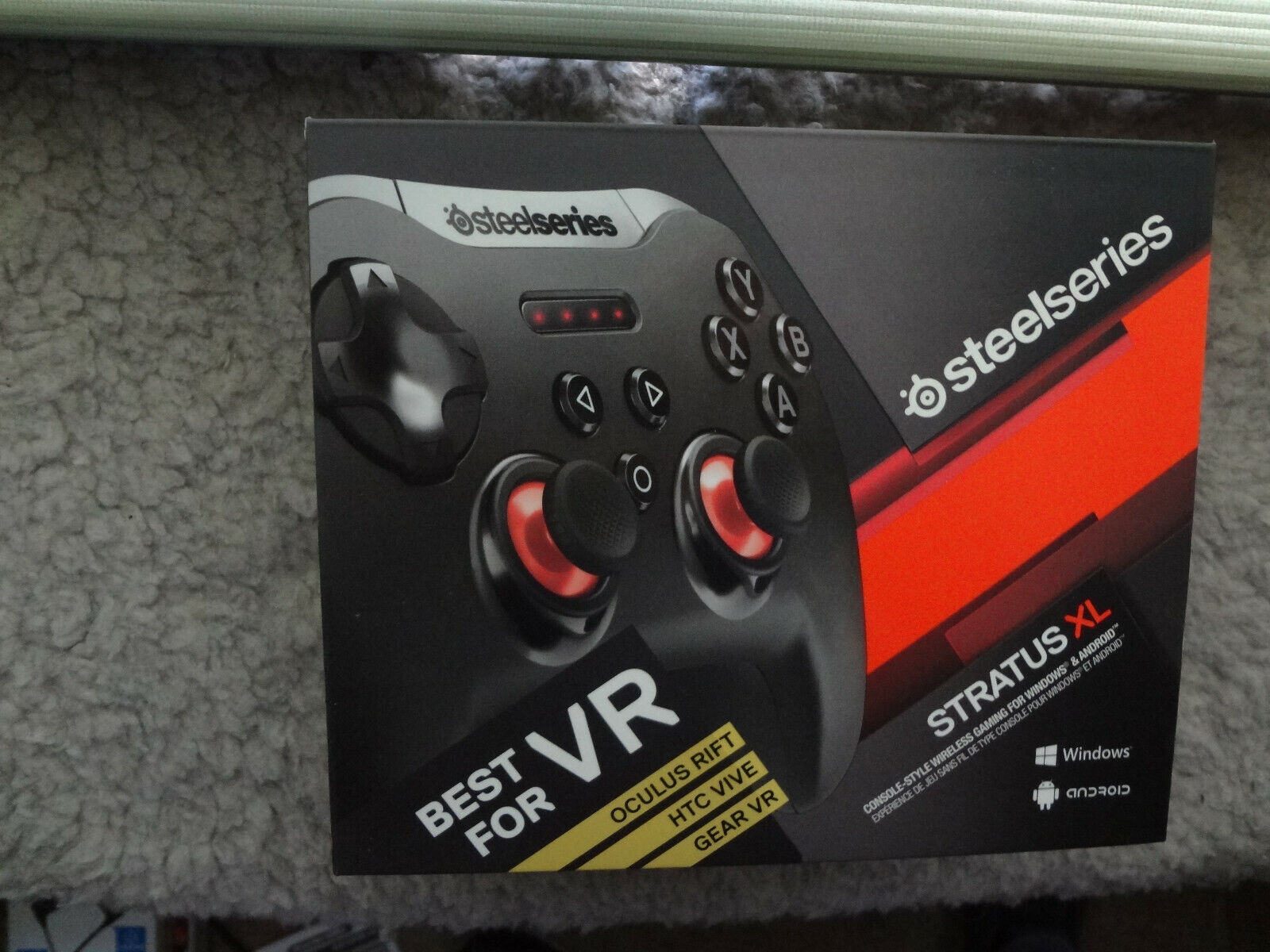 Steelseries Stratus Xl Wireless Gaming Controller For Windows And Android For Sale Online Ebay