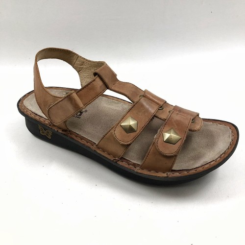 Alegria  Brown  leather  Sz 9.5-10 / 40 - Picture 2 of 8