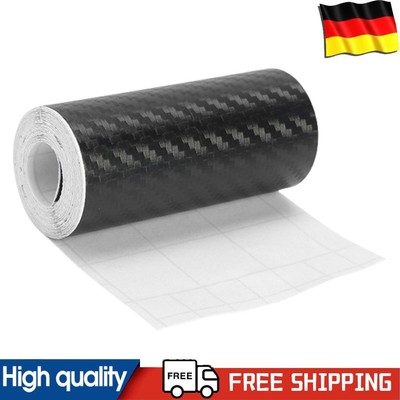 Durable 3D Carbon Fiber DIY Paste Protector Strip Waterproof Protection Film