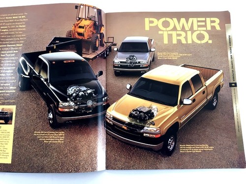 2001 Chevrolet Silverado Truck 50-page Sales Brochure Catalog - 1500 2500 3500 - Picture 5 of 10