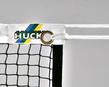 HUCK | Badminton-Trainingsnetz | Badmintonnetz | Federball | Nylon-Spannleine |