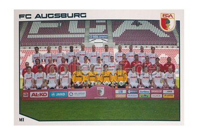 Match Attax 13/14 - M1 - FC Augsburg - Team Karte