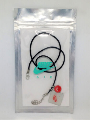 Nike Air Max Day Charm Necklace / Bracelet - 2018 Pendants w/ Black Leather Cord - Picture 2 of 2