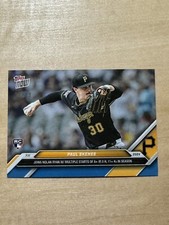2024 MLB Topps NOW 407 PAUL SKENES ASG STARTE PITTSBURG PIRATES ROOKIE BLUE /49
