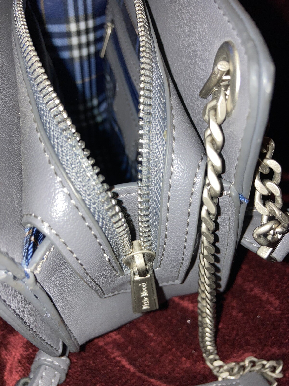 Pixie Mood Gem Crossbody Convertible Bag-Grey- So… - image 7