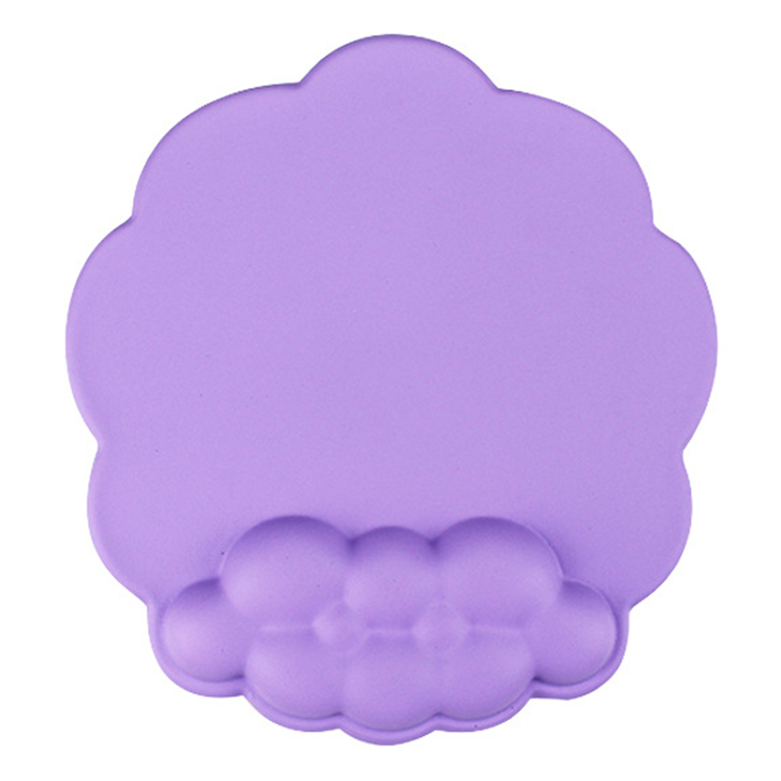 Ergonomic Cloud-Shaped Mouse Pad with Wrist Support for Office Keyboard Comfort