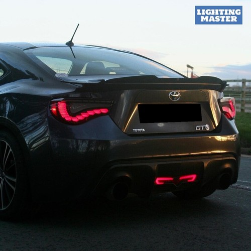 LH+RH Smoked LED Tail Lights Fits 2013-2020 Toyota 86 / Subaru BRZ/Scion FR-S - Picture 12 of 12