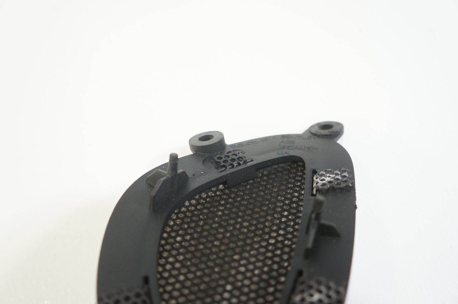 06-12 Bentley Spur FRONT Left Driver Side A-Pillar Speaker Cover Grille Black