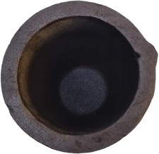 10Kg Durable Clay Graphite Crucible for Casting, Melting Non Ferrous Metals