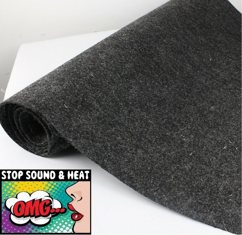 Dark Grey 4Way Stretch Carpet Camper Van Motorhome Caravan 1m, 2m, 5m, 9m - Picture 1 of 26