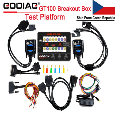 GODIAG GT100 OBD2 Break Out Box Connector + FEM/BDC &CAS4/CAS4+ Test Platform