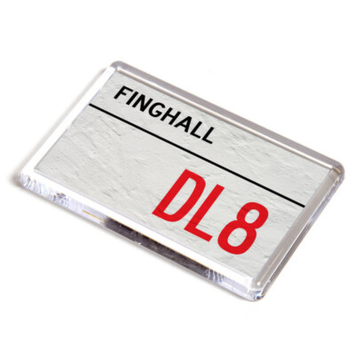 Dl8 Postcode FRIDGE MAGNET - Finghall DL8 - UK Postcode | eBay Australia