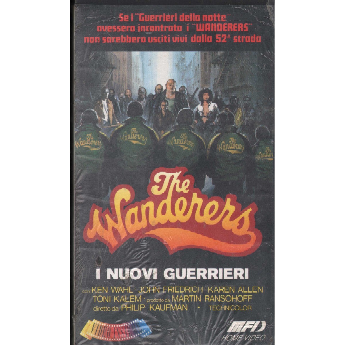 The Wanderers, The New Warriors VHS Philip Kaufman Univideo - MFD81199 Sealed
