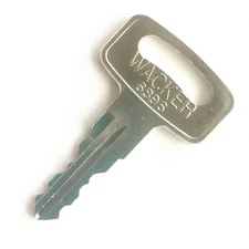 Wacker Neuson Roller and Heavy Equipment Ignition Key 160431
