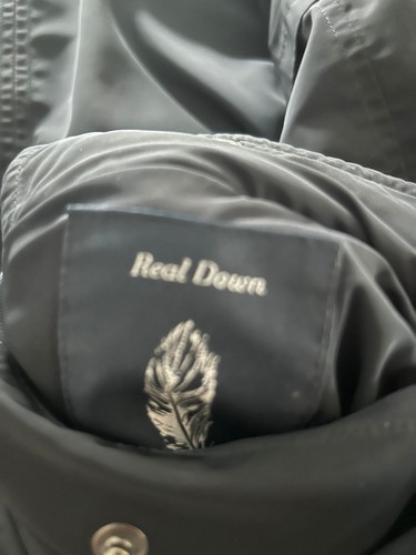 Gr 34 Armani Steppjacke Daunen Wendejacke blau-schwarz - wie NEU - Bild 11 von 17