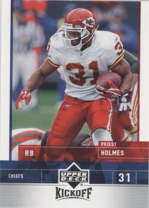 2005 Upper Deck Kickoff Priest Holmes #43 - 1 of 2