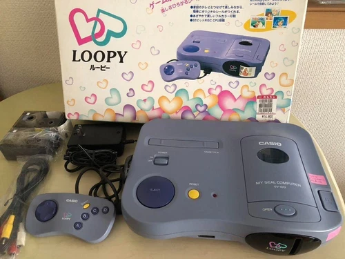 Loopy Wanwan monogatari Dog's story Dreamchange Main unit console set Casio USED