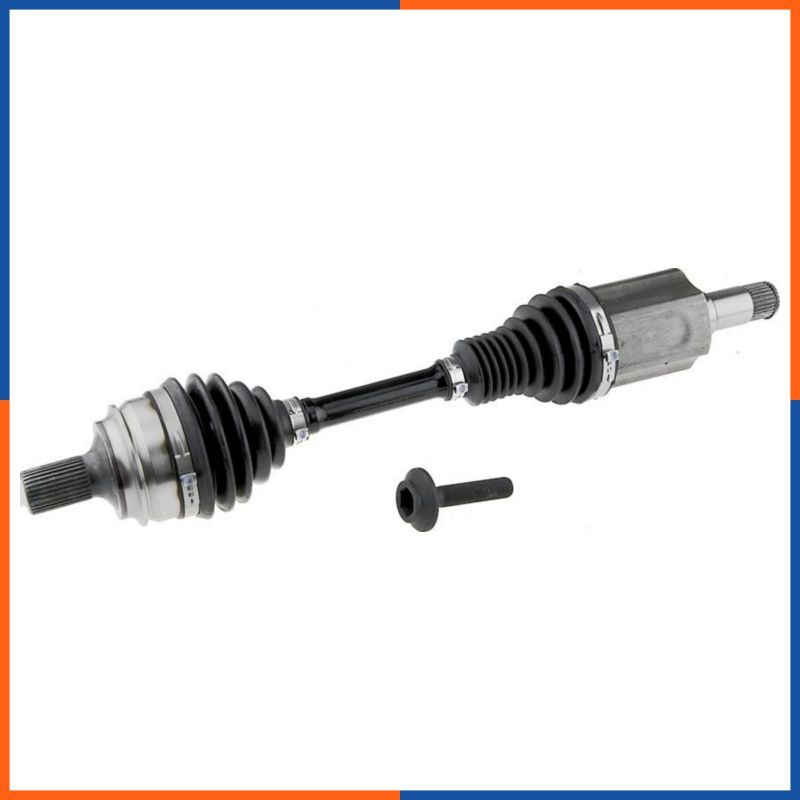 Demi-arbre de transmission Mercedes A2123308000 en acier forgé anti-torsion