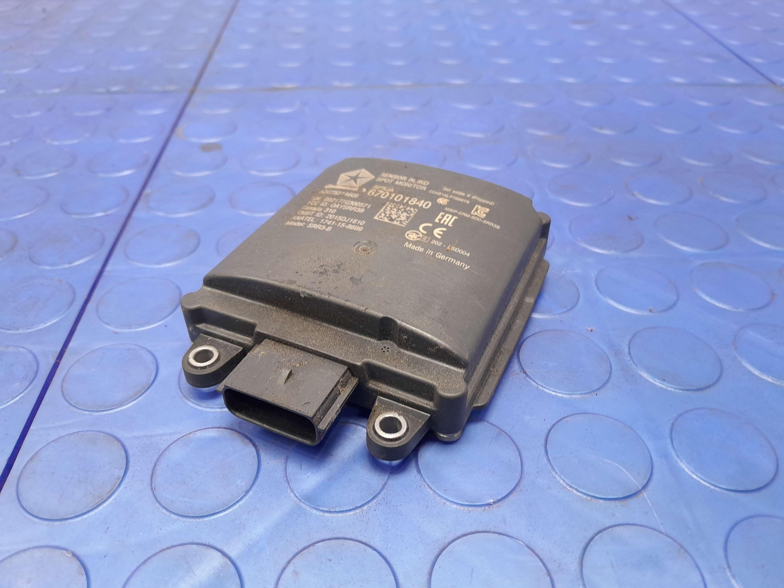 17-24 Maserati Ghibli Rear Radar Blind Spot Detection Control Module OEM