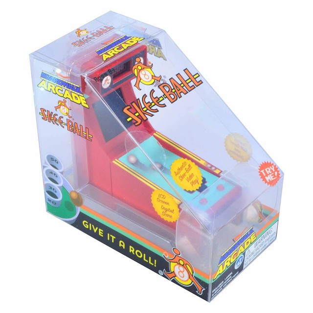 Boardwalk Arcade Mini Skee Ball Electronic Handheld Game for sale