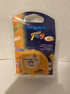 dymo plastic white