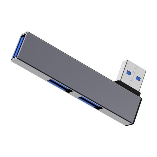 USB C Multiport Adapter 2 USB2.0, 1 USB3.0 Connect Keyboards, Mice, Storage - Photo 12/12
